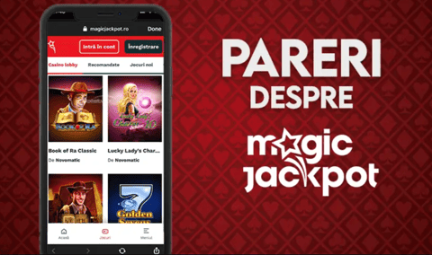 Aplicație mobilă Magic Jackpot Casino